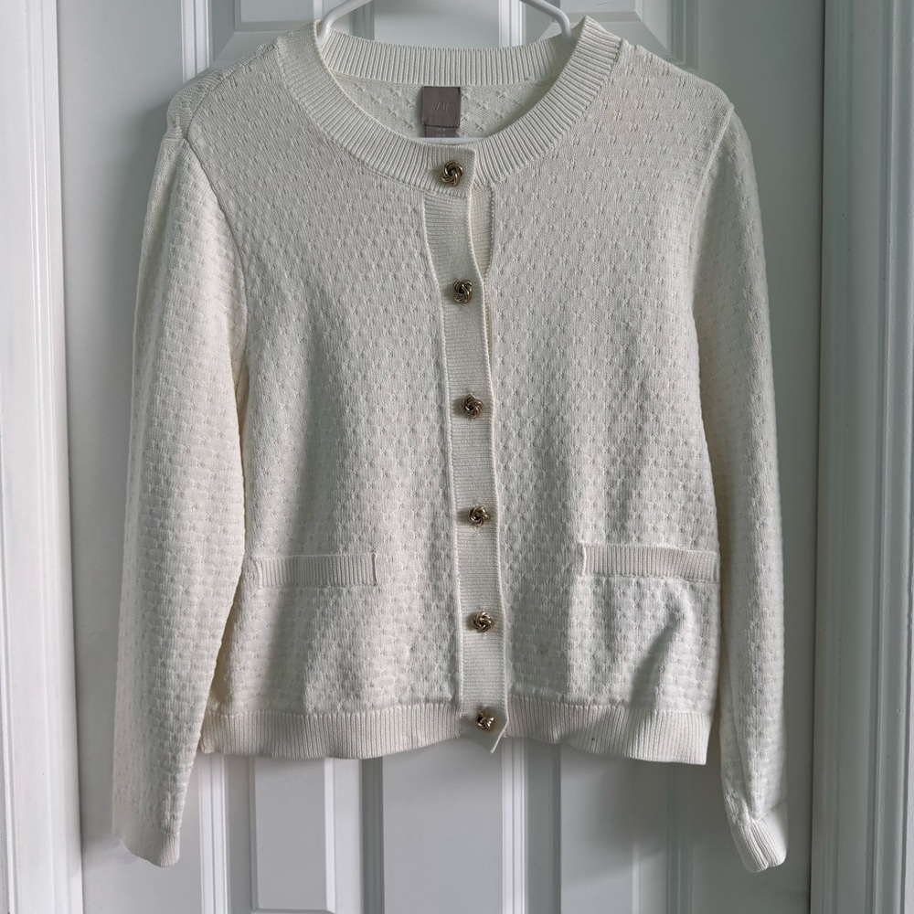 H&M Textured Cardigan